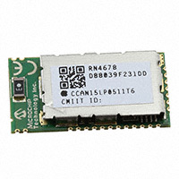 Microchip Technology - RN4678APL-V/RM100 - BT4.2 DUAL MODE WITH SHIELD & AN