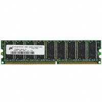 Micron Technology Inc. - MT9VDDT6472AY-40BF1 - MODULE DDR SDRAM 512MB 184UDIMM
