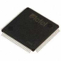 Microsemi Corporation - A54SX08A-1TQG100I - IC FPGA 81 I/O 100TQFP