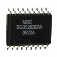 Microsemi Corporation - SG3526BDW - IC REG CTRLR BUCK/FLYBACK 18SOIC