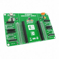 MikroElektronika - MIKROE-1481 - BOARD STM32F4 DISCOVERY SHIELD