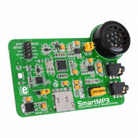 MikroElektronika - MIKROE-200 - BOARD SMARTMP3 ADD-ON