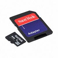 MikroElektronika - MIKROE-1282 - MICROSD CARD 4GB WITH ADAPTER