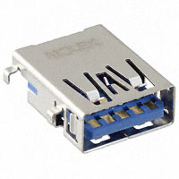 Molex, LLC - 0483940003 - USB 3.0 RVS RA REC TH TYPE A