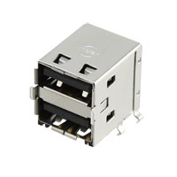 Molex, LLC - 0672983090 - CONN RCPT USB A STACKED PCB R/A