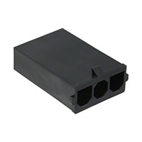 Molex Connector Corporation - 43680-2003 - CONN HSG PLUG 3POS 7.50MM BLACK