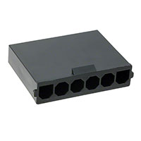 Molex Connector Corporation - 43680-2006 - CONN HSG PLUG 6POS 7.50MM BLACK