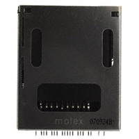 Molex Connector Corporation - 48000-2001 - CONN SD/MMC/MS CARD PUSH-PUSH