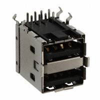 Molex, LLC - 0672983091 - CONN RCPT USB STACKED R/A BLACK