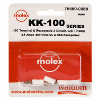 Molex Connector Corporation - 76650-0089 - KIT CONN .100 KK SERIES 2 CIRC