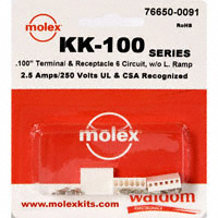 Molex Connector Corporation - 76650-0091 - KIT CONN .100 KK SERIES 6 CIRC