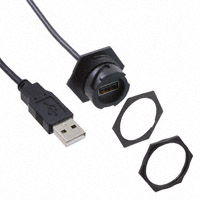 Molex, LLC - 0847290004 - CABLE USB A RCPT BKHEAD-PLUG .8M
