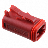 Molex, LLC - 093445-3109 - 4CCT MLXT PLUG RED W SMALL SEAL