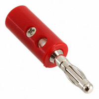 Mueller Electric Co - BU-00249-2 - STACKABLE BANANA PLUG RED