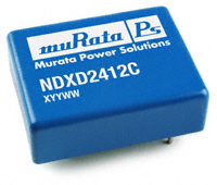Murata Power Solutions Inc. - NDXD1212C - CONV DC/DC 7.5W 12VIN 12VOUT DIP