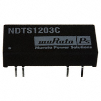 Murata Power Solutions Inc. - NDTS1205C - CONV DC/DC 3W 12VIN 5VOUT DIP24