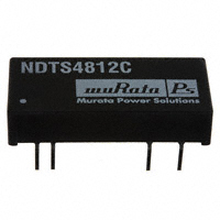 Murata Power Solutions Inc. - NDTS4812C - CONV DC/DC 3W 48VIN 12VOUT DIP24
