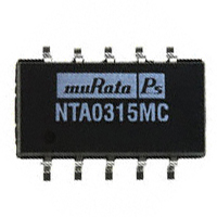 Murata Power Solutions Inc. - NTA0315MC - CONV DC/DC 1W 3.3VIN 15V DL 1KV