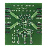 Texas Instruments - CLC730132/NOPB - EVAL BOARD FOR THE LMH6560MT