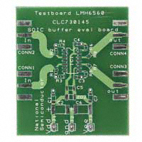Texas Instruments - CLC730145/NOPB - EVAL BOARD FOR THE LMH6560MA