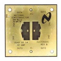 Texas Instruments - CLC730231/NOPB - EVAL BOARD QUAD HS OPAMP SOIC