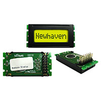 Newhaven Display Intl - NHD-0108BZ-FSY-YBW-33V3 - LCD MOD CHAR 1X8 Y/G TRANSFL STN