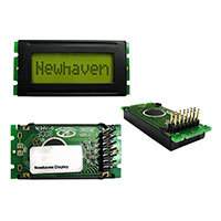 Newhaven Display Intl - NHD-0108BZ-RN-YBW - LCD MOD CHAR 1X8 Y/G REFL