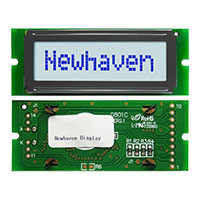 Newhaven Display Intl - NHD-0108CZ-FSW-GBW-33V3 - LCD MOD CHAR 1X8 GRY TRANSFL STN
