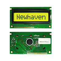 Newhaven Display Intl - NHD-0108FZ-FL-YBW-33V3 - LCD MOD CHAR 1X8 Y/G TRANSFL STN