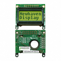Newhaven Display Intl - NHD-0208AZ-RN-YBW-3V - LCD MOD CHAR 2X8 Y/G REFL