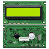 Newhaven Display Intl - NHD-0216BZ-FL-GBW - LCD MOD CHAR 2X16 Y/G TRANSFL