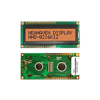 Newhaven Display Intl - NHD-0216K1Z-FSO-FBW-L - LCD MOD CHAR 2X16 ORN TRANSFL
