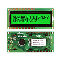 Newhaven Display Intl - NHD-0216K1Z-FSPG-FBW-L - LCD MOD CHAR 2X16 GRN TRANSFL