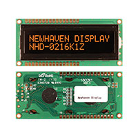 Newhaven Display Intl - NHD-0216K1Z-NSO-FBW-L - LCD MOD CHAR 2X16 ORN TRANSM