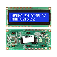 Newhaven Display Intl - NHD-0216K1Z-NSW-BBW-L - LCD MOD CHAR 2X16 WHT TRANSM