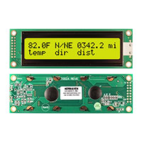 Newhaven Display Intl - NHD-0220DZ-FL-YBW - LCD MOD CHAR 2X20 Y/G TRANSFL