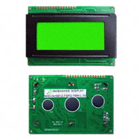 Newhaven Display Intl - NHD-0416B1Z-FSPG-YBW-L-3V - LCD MOD CHAR 4X16 Y/G TRANSFL