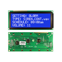 Newhaven Display Intl - NHD-0420E2Z-NSW-BBW - LCD MOD CHA R 4X20 WH TRANSM