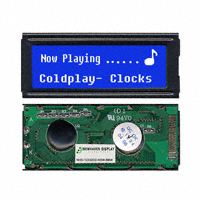 Newhaven Display Intl - NHD-12232DZ-NSW-BBW - LCD MOD GRAPH 122X32 WH TRANSM