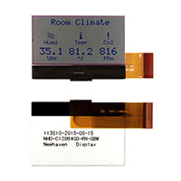 Newhaven Display Intl - NHD-C12864GG-RN-GBW - LCD COG GRAPH 128X64 NO REFL