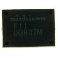 Nichicon - F110G807MFK - CAP ALUM 800UF 20% 4V SMD