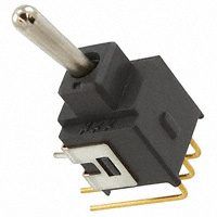NKK Switches - A22AH - SWITCH TOGGLE DPDT 0.4VA 28V