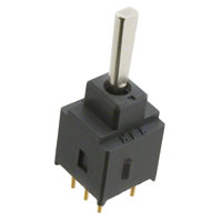 NKK Switches - A23EP - SWITCH TOGGLE DPDT 0.4VA 28V