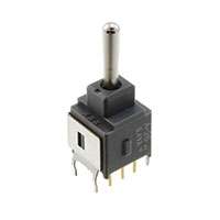 NKK Switches - A26AB - SWITCH TOGGLE SP3T 0.4VA 28V