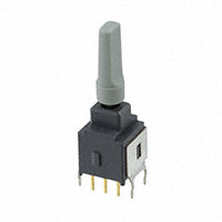 NKK Switches - A28KB-BH - SWITCH TOGGLE DPDT 0.4VA 28V