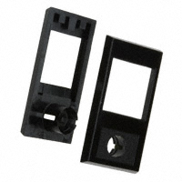 NKK Switches - AT208A - SNAP IN BEZEL BLACK