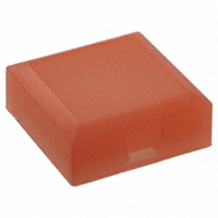 NKK Switches - AT3075C - CAP PUSHBUTTON SQUARE RED