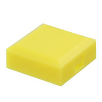 NKK Switches - AT3077E - CAP PUSHBUTTON SQUARE YELLOW