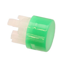 NKK Switches - AT4036F - CAP PUSHBUTTON ROUND GREEN