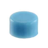 NKK Switches - AT4063G - CAP PUSHBUTTON ROUND BLUE